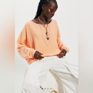 NWT FREE PEOPLE SEE ME SOFTSPUN PULLOVER